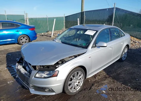 2012 Audi A4 2.0T Premium from USA, damaged, VIN WAUEFAFL9CN006301
